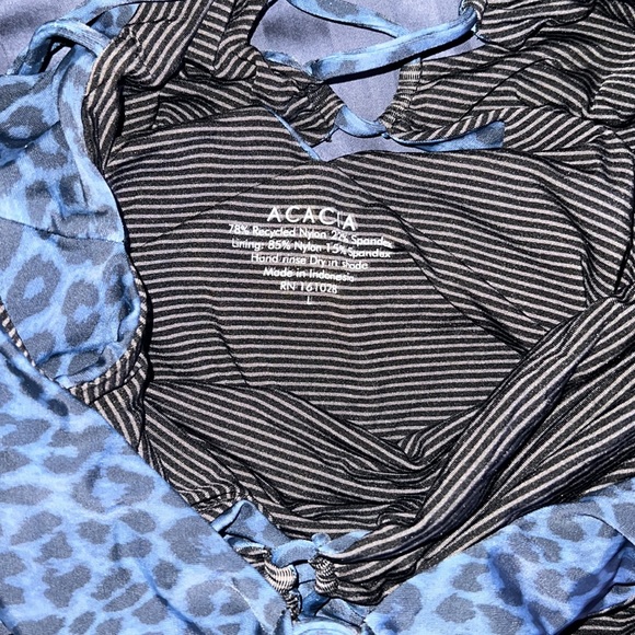 ACACIA BLUE LEOPARD ONE PIECE - Picture 4 of 5